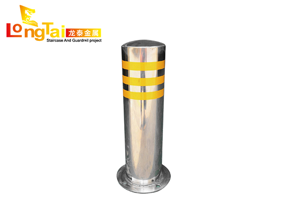 加厚不銹鋼止車(chē)柱  304警示柱車(chē)位樁