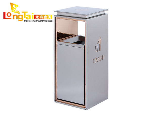 學(xué)校醫(yī)院賓館室內(nèi)不銹鋼垃圾箱