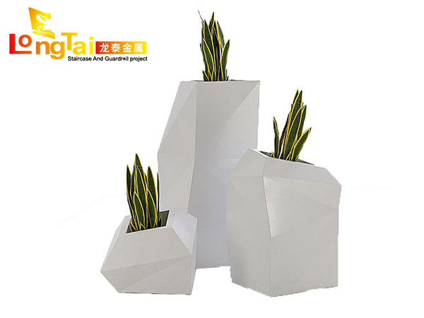戶外鍍鋅板花箱組合